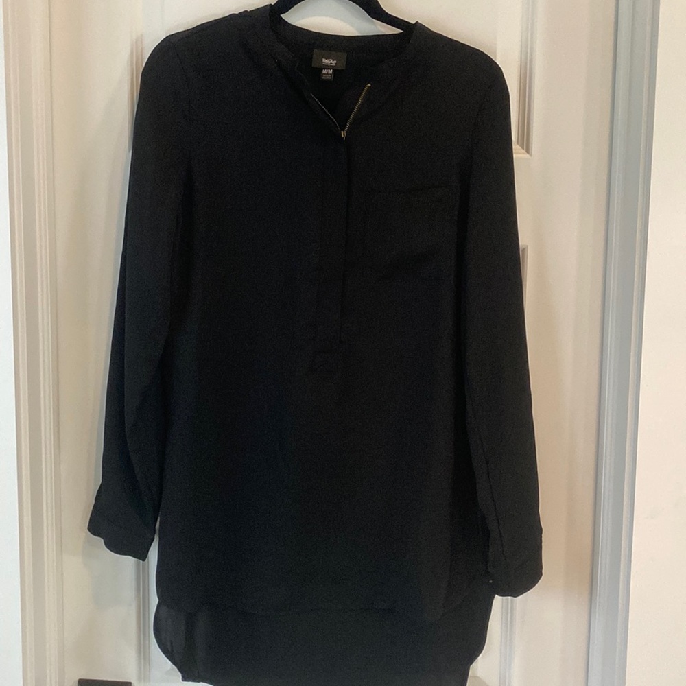 Tunic long sleeve blouse
